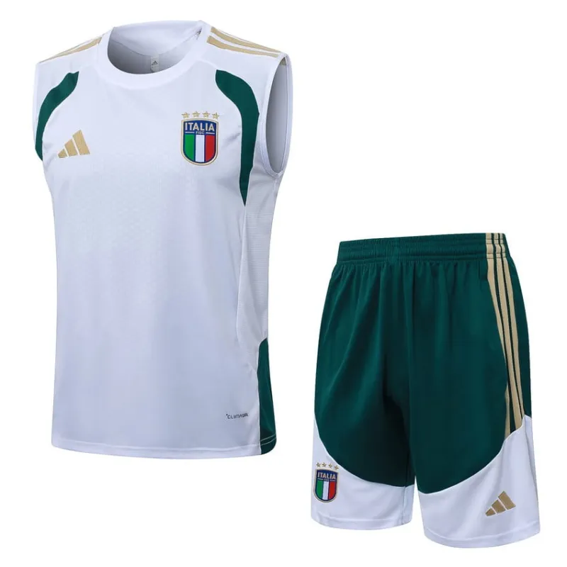 Italien 2026/27 Weste Set Weiß