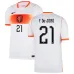 Netherlands F. DE JONG 2026/27 Away Jersey White