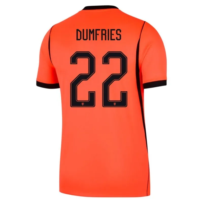 Netherlands DUMFRIES 2026/27 Home Kids Kit Orange