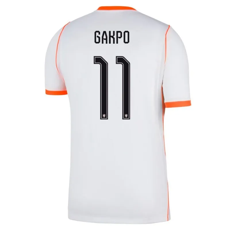 Netherlands GAKPO 2026/27 Away Kids Kit White