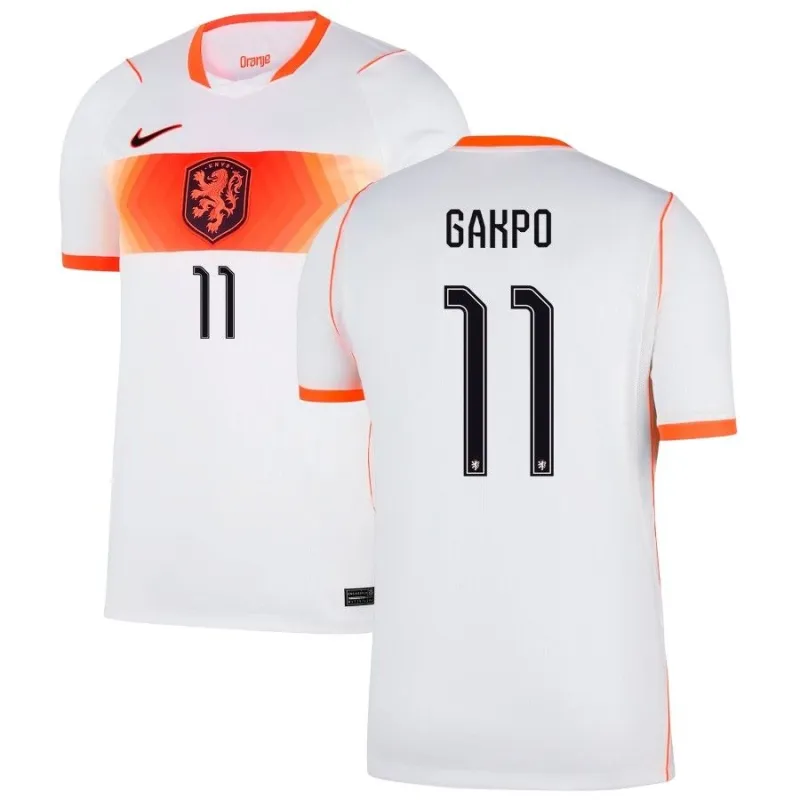 Países Bajos GAKPO 2026/27 Camiseta Visitante Blanco