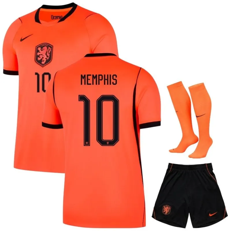 Niederlande MEMPHIS 2026/27 Heimtrikot Kinder Orange