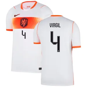 Netherlands VIRGIL 2026/27 Away Jersey White