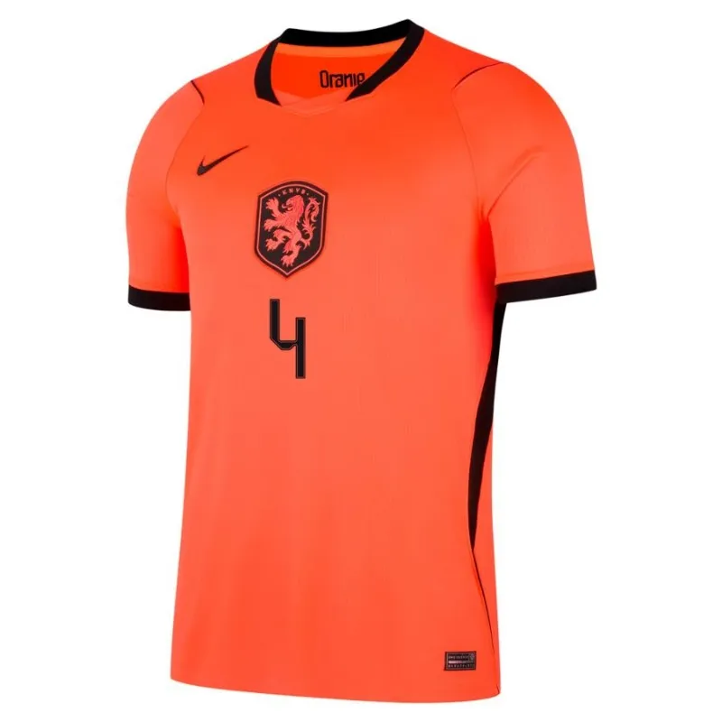 Netherlands VIRGIL 2026/27 Home Kids Kit Orange