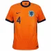 Le maillot domicile des Pays-Bas 2024/25 de Virgil - orange