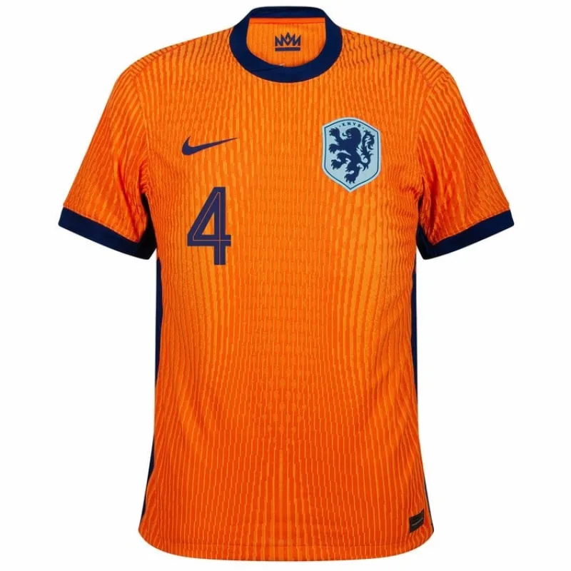 Le maillot domicile des Pays-Bas 2024/25 de Virgil - orange