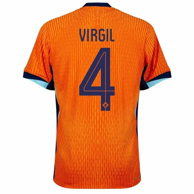 Le maillot domicile des Pays-Bas 2024/25 de Virgil - orange