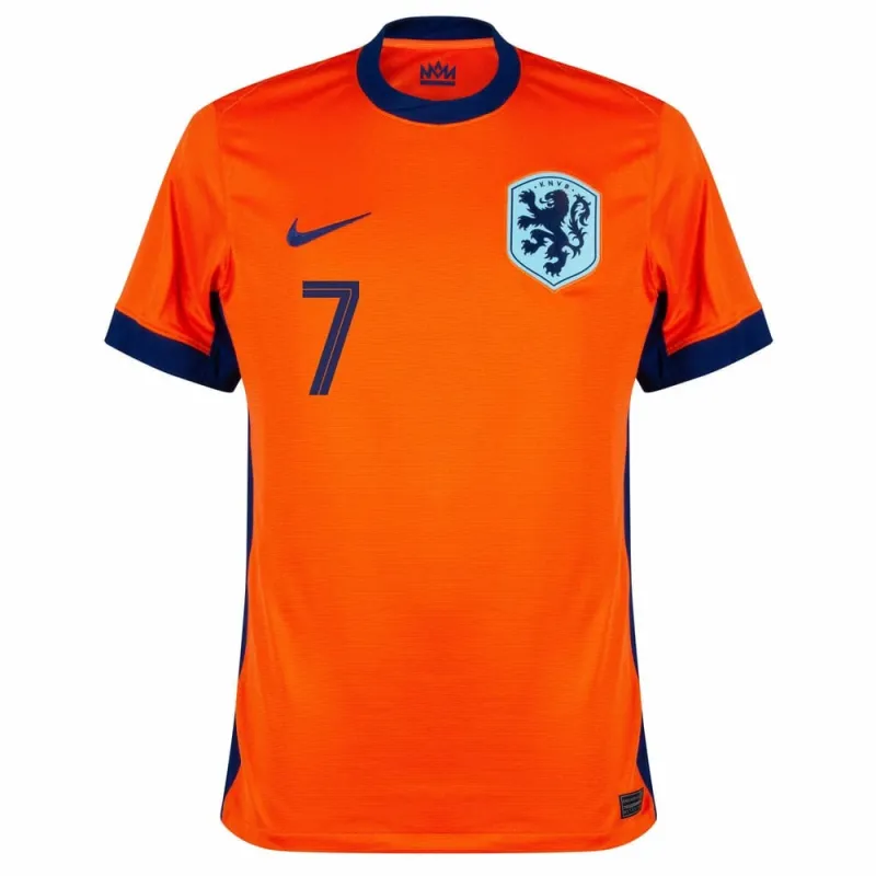 La maglia di casa dei Paesi Bassi 2024/25 di Xavi - arancione
