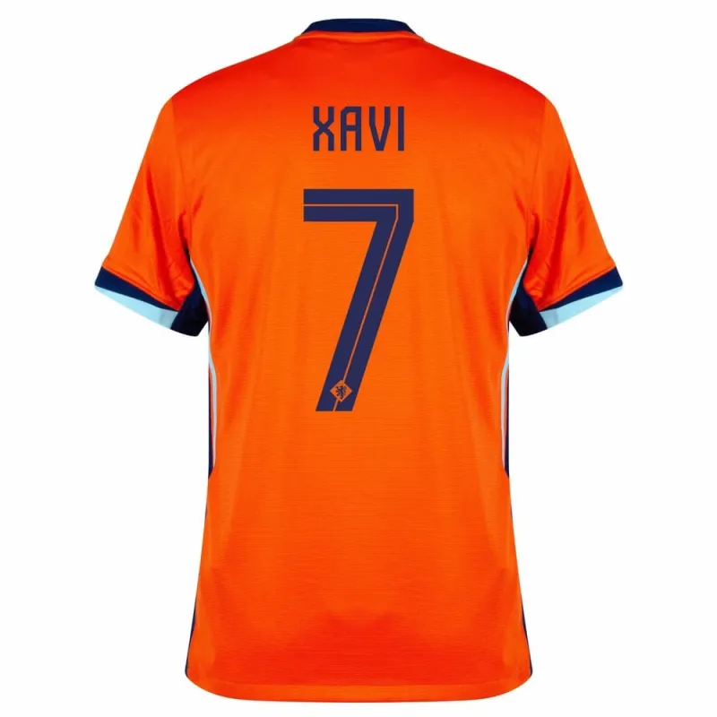La maglia di casa dei Paesi Bassi 2024/25 di Xavi - arancione