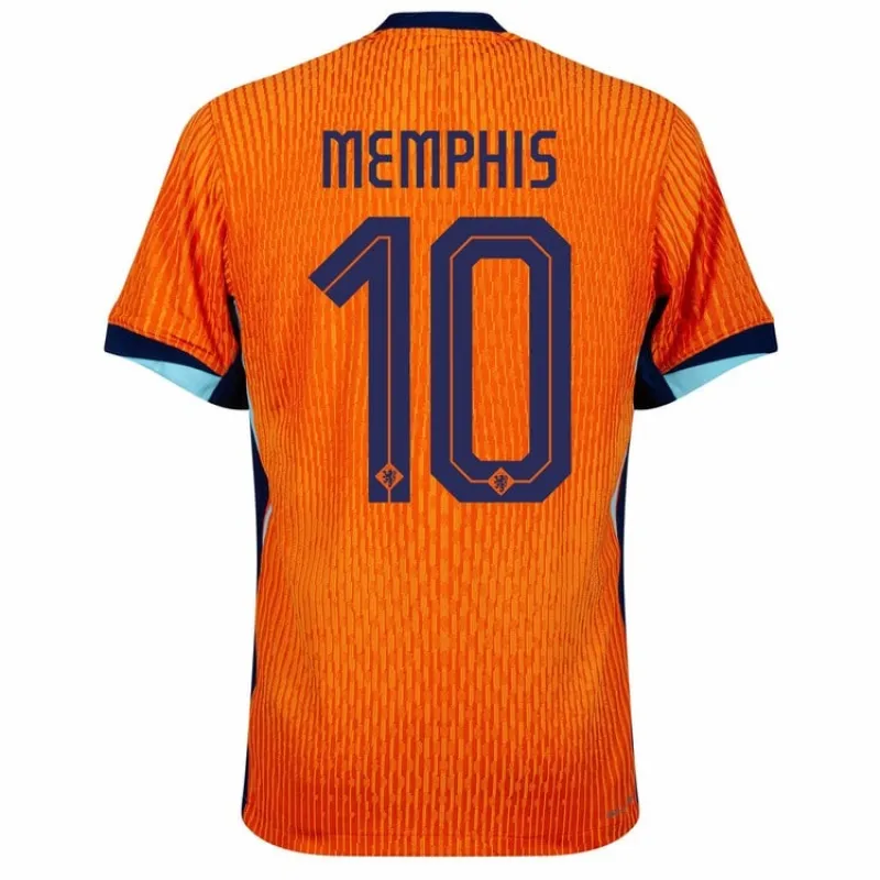 La camiseta local de los Países Bajos 2024/25 de Memphis - naranja