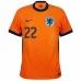 La camiseta local de los Países Bajos 2024/25 de Dumfries - naranja