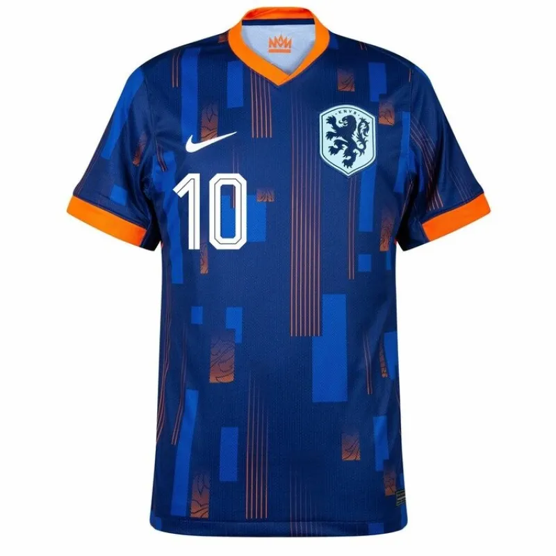Memphis' Netherlands 2024/25 away football jersey - blue