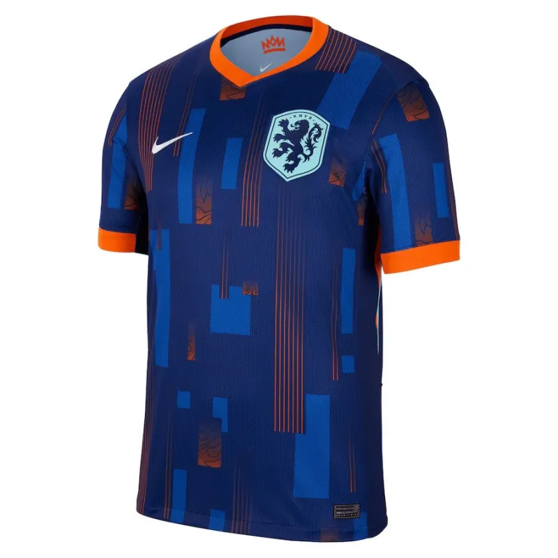 Camiseta de fuera de los Países Bajos 2024/25 - versión de jugador - azul
