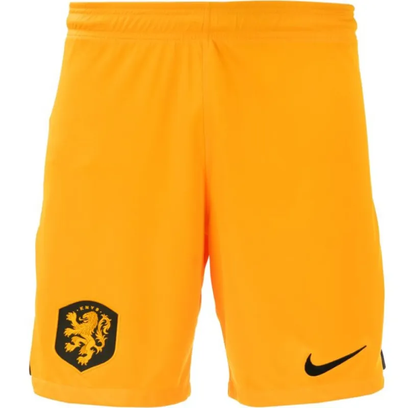 Netherlands' 2023/24 home kids' football kit - orange