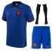 Netherlands 2022/23 away kids Kit- blue