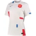 Maglia femminile di trasferta dei Paesi Bassi per la Coppa del mondo di calcio 2022 - bianca