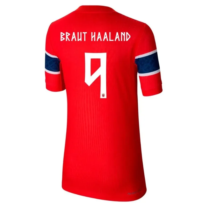 Noruega HAALAND 2026/27 camiseta local niño roja