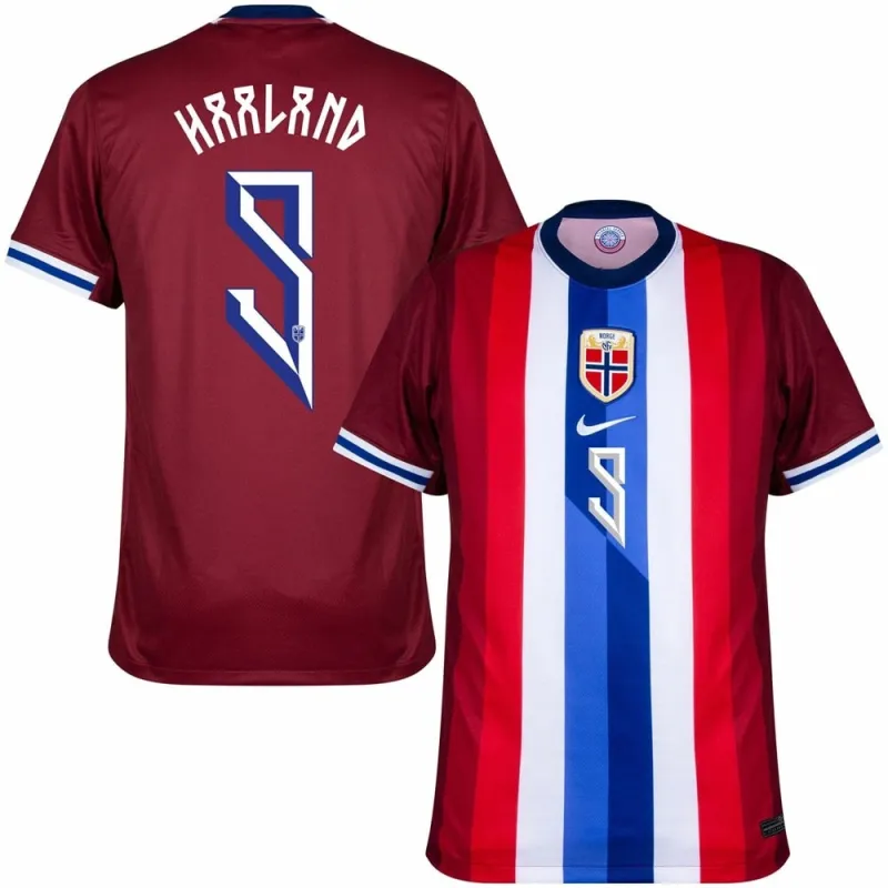 Haaland Camiseta local de Noruega 2024/25 - Rojo