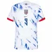 Haaland Camiseta visitante de Noruega 2024/25 - Blanco