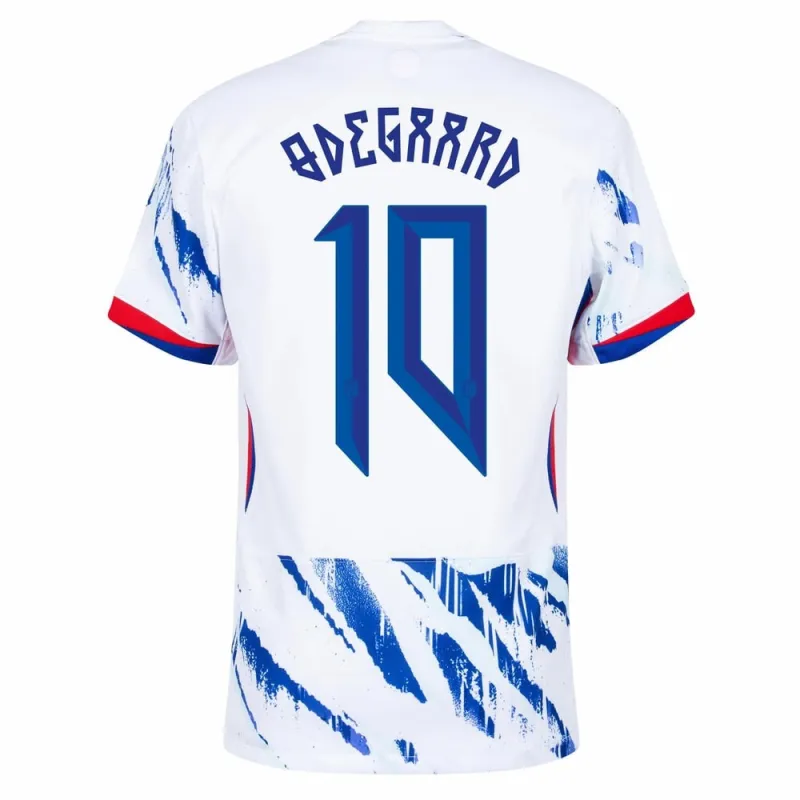 ØDEGAARD Norway 2024/25 Away Jersey - White