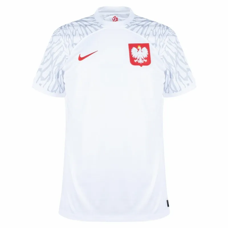 Camiseta local de Polonia para la Copa Mundial 2022 - Blanca