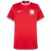 La maglia fuori casa della Polonia per la Coppa del mondo 2022 - Rossa