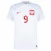 Lewandowski, maglia di casa della Polonia per la Coppa del mondo 2022 - Bianca