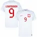 Lewandowski, maglia di casa della Polonia per la Coppa del mondo 2022 - Bianca