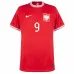 Lewandowski, la maglia fuori casa della Polonia per la Coppa del mondo 2022 - Rossa