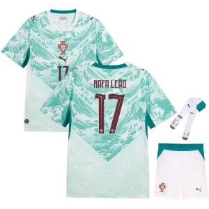 Kit Extérieur Enfant Portugal RAFA LEAO 2026/27 Vert