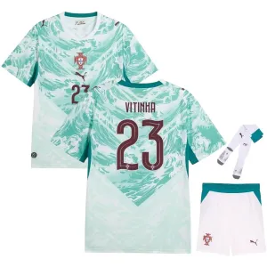 Kit Extérieur Enfant Portugal VITINHA 2026/27 Vert
