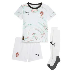 Portugal 2025/26 Away Kids' Kit - White