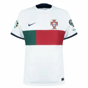 Maillot d'extérieur de la sélection portugaise pour l'Euro 2024 - Blanc