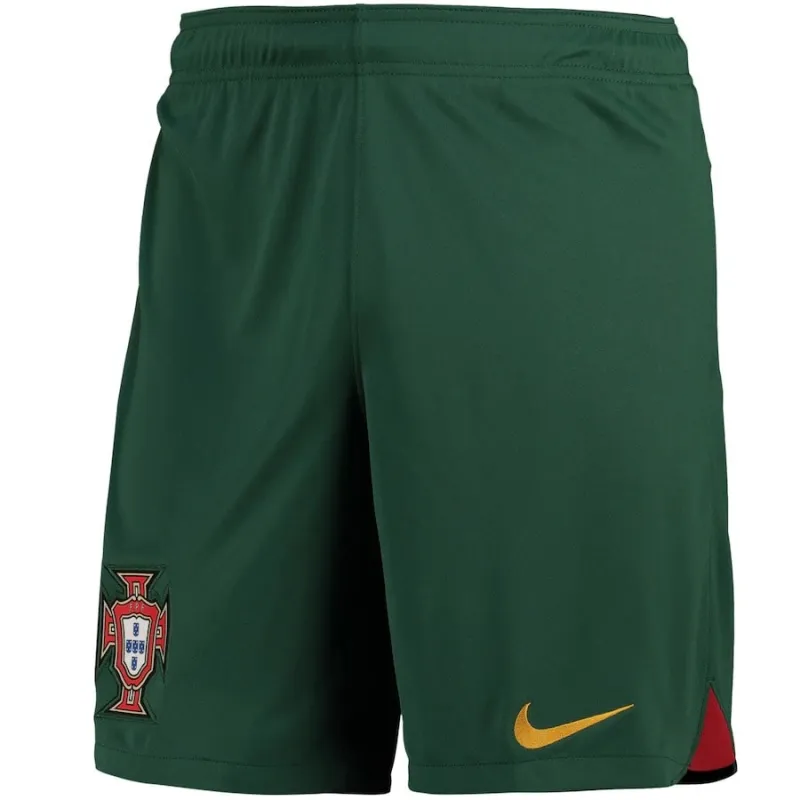 Conjunto de camisetas infantiles de campo de la Copa del Mundo 2022 de Portugal de Ronaldo - Rojo y Verde