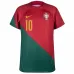 Le maillot principal de la Coupe du monde FIFA 2022 du Portugal de Bernardo - Rouge et Vert