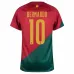 Le maillot principal de la Coupe du monde FIFA 2022 du Portugal de Bernardo - Rouge et Vert