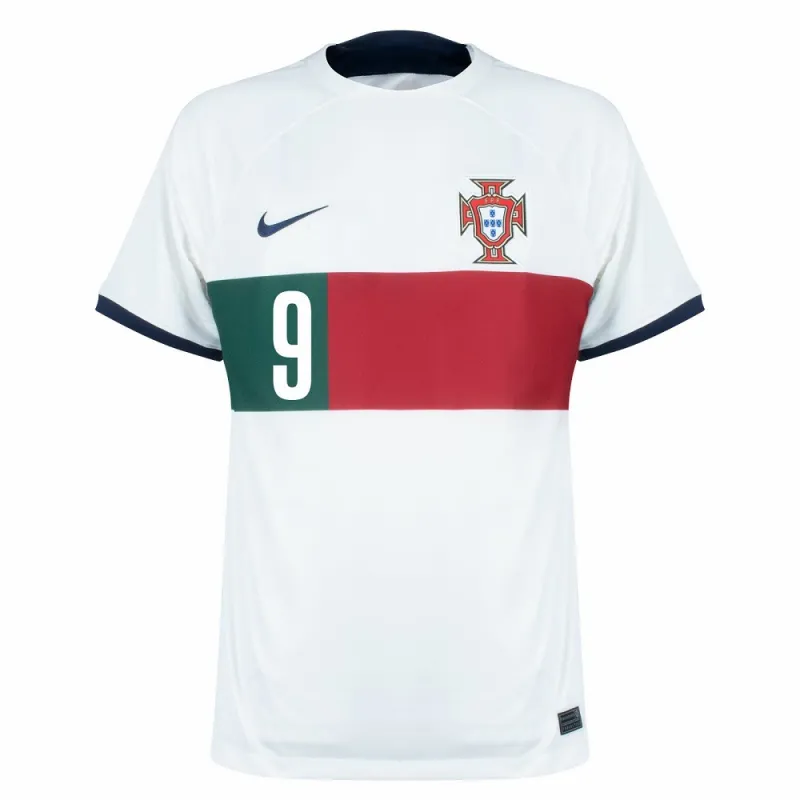André Silva's Portugal 2022 FIFA World Cup Away Jersey - White