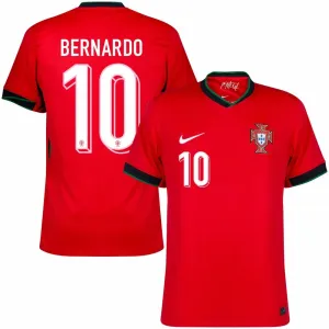 Bernardo. Maillot domicile de Portugal 2024/25 - Rouge