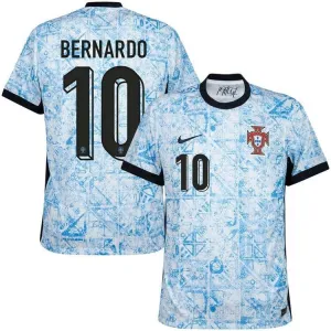 Bernardo. Maillot d'extérieur de Portugal 2024/25 - Blanc