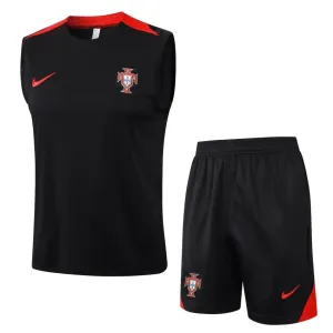 Portugal's 2024/25 vest + shorts - black