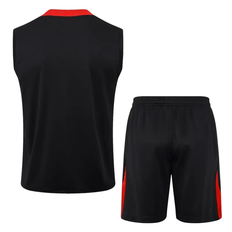 Gilet + shorts du Portugal 2024/25 - noir