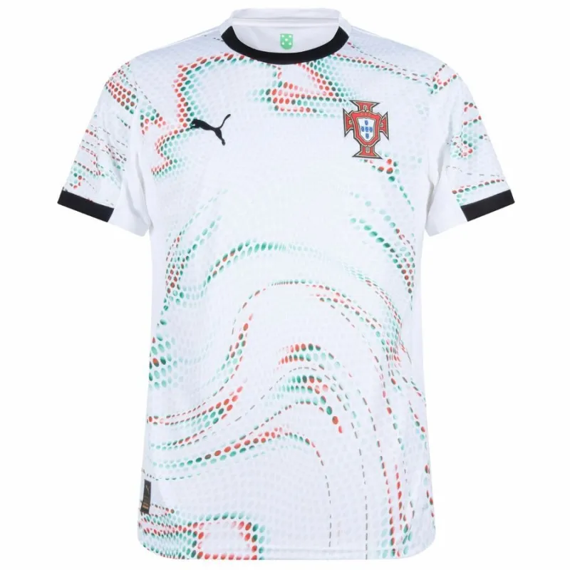 Portogallo Maglia del giocatore away 2025/26 - Bianco