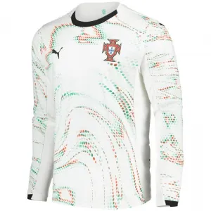 Portugal 2025/26 Away Long-Sleeved Jersey - White