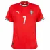 Portugal RONALDO Heimtrikot 2025/26 - Rot