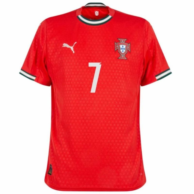 Portugal RONALDO Heimtrikot 2025/26 - Rot