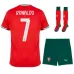 Portugal RONALDO Kids' Kit 2025/26 Home - Red