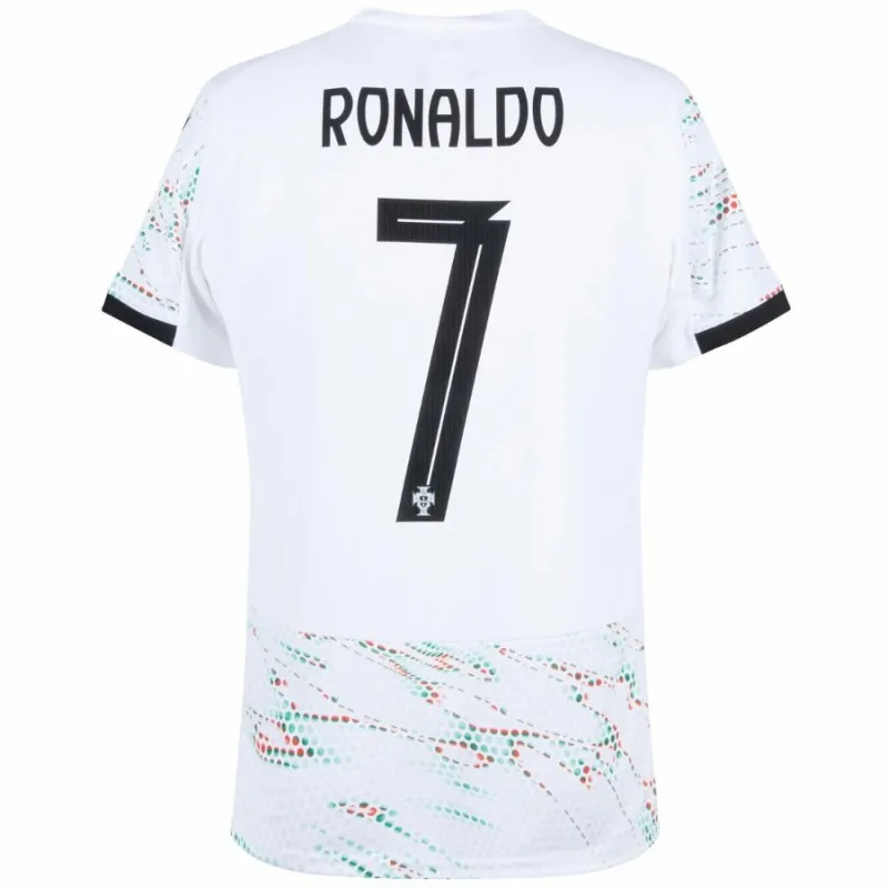 Portugal RONALDO Camiseta Visitante 2025/26 - Blanco