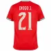 Portugal DIOGO J 2025/26 Home Kit - Red