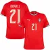 Portugal DIOGO J 2025/26 Home Kit - Red
