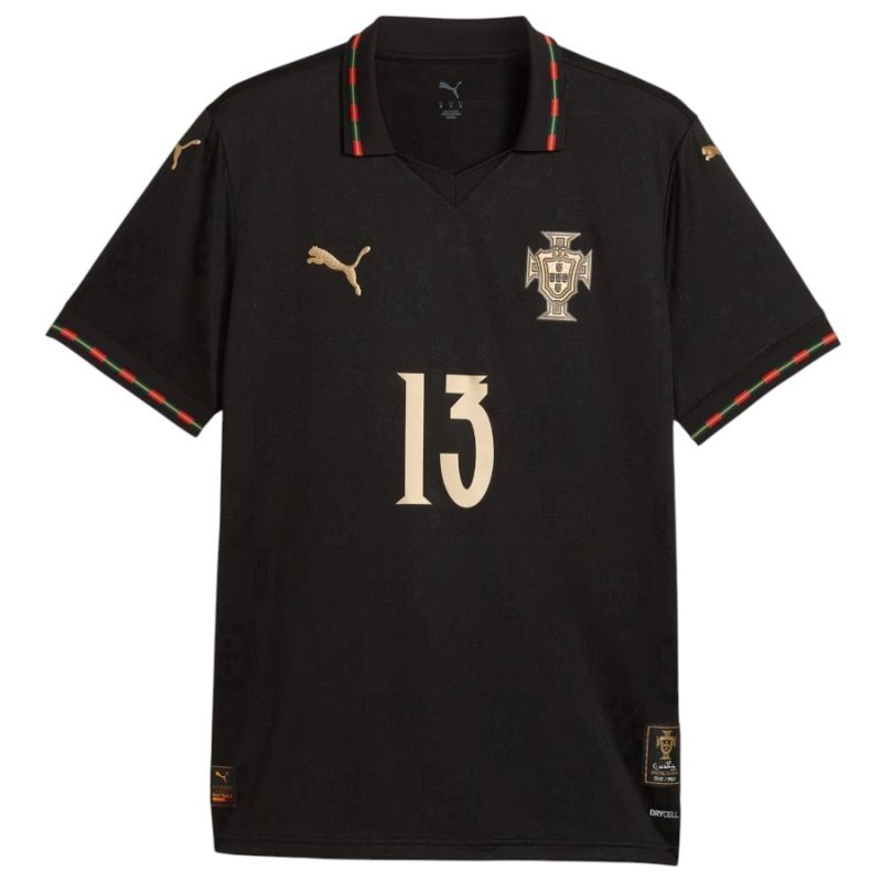 Maglia Edizione Speciale Portogallo EUSÉBIO 2025/26 - Nera